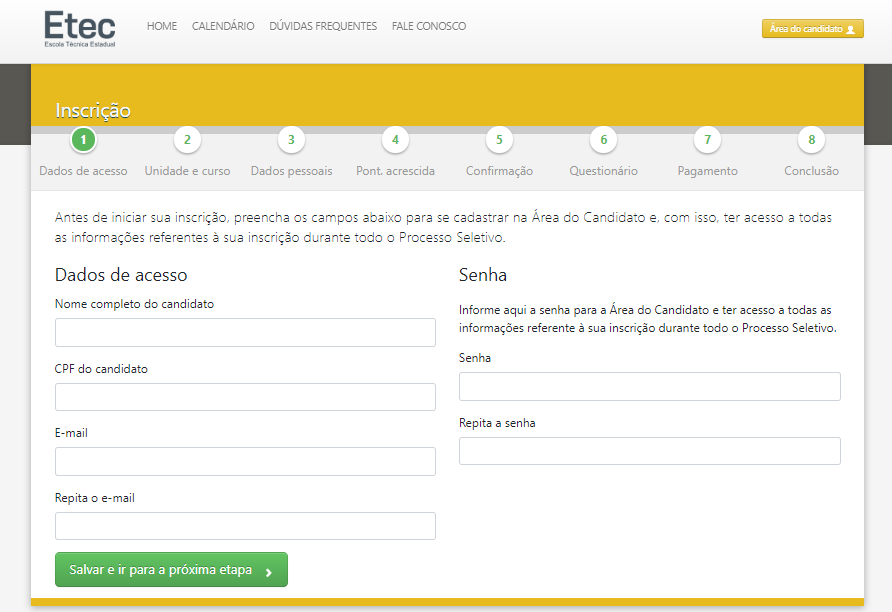 ETEC 2022 → Inscrições, Cursos e Calendário do Vestibulinho ETEC